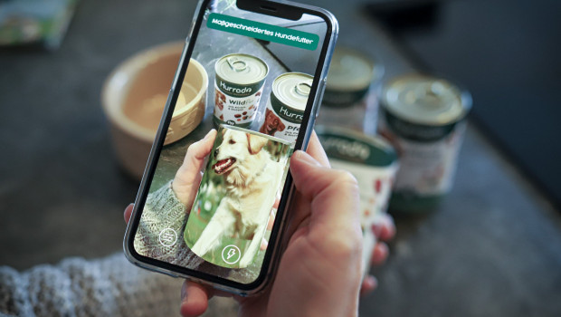 Bewegte Bilder auf der Futterdose per Smartphone-App? Das wollen Getbaff und Hurrado nun gemeinsam umsetzen.