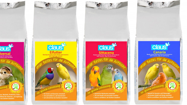 Claus, Aufzuchtfutter für Ziervögel,
