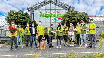 Ausbildungsjahr startet bei Gartencenter Augsburg 