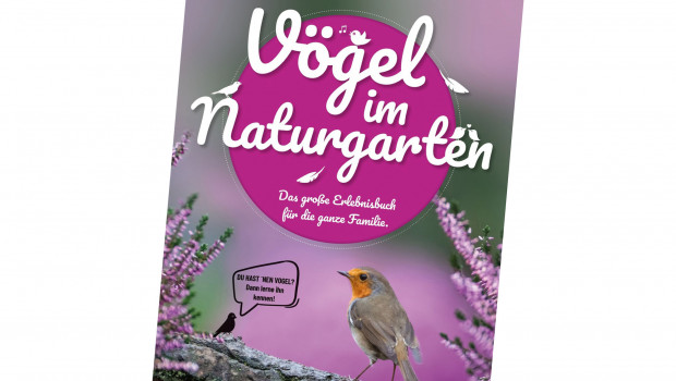 Das Buch „Vögel im Naturgarten“ soll den Fachhandel im Segment Wildvogel unterstützen.