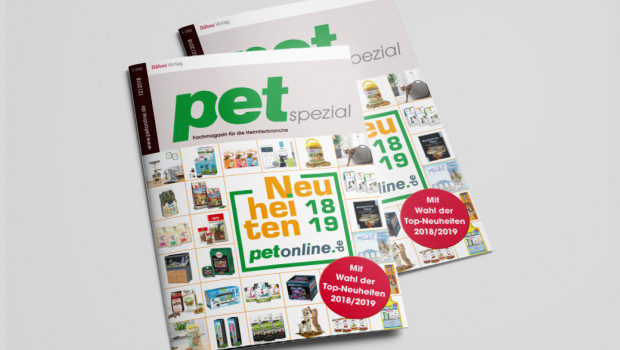 Das große pet-spezial „Top-Neuheiten 2018/2019“ war eine Beilage in der Dezemberausgabe des Fachmagazins pet.