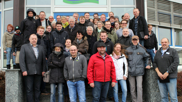 40 Schulungsteilnehmer waren bei Söll in Hof zu Gast.