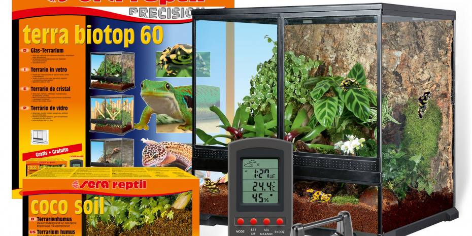 Sera Glas-Terrarium "reptil terra biotop 60"