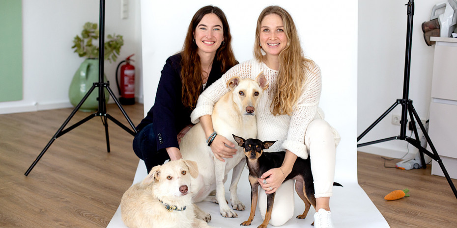 Vegdog-Geschäftsführerinnen Tessa Zaune-Figlar (rechts) und Valerie Henssen