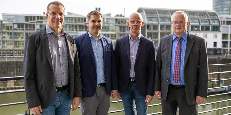 Der neue Aufsichtsrat der Egesa-Zookauf (von links): Axel Sperling, Nicolas Falkenberg, Christoph Rosemeyer und der neue Vorsitzende Frank Heerdt.