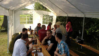 Zoobranche trifft sich zum Grillfest