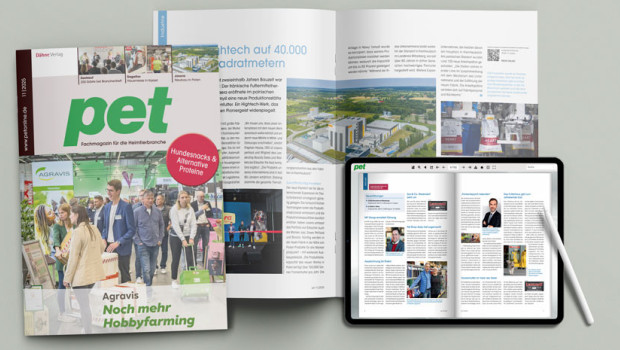 „Noch mehr Hobbyfarming“, titelt die neue Ausgabe der pet. „Noch mehr Hobbyfarming“, titelt die neue Ausgabe der pet.