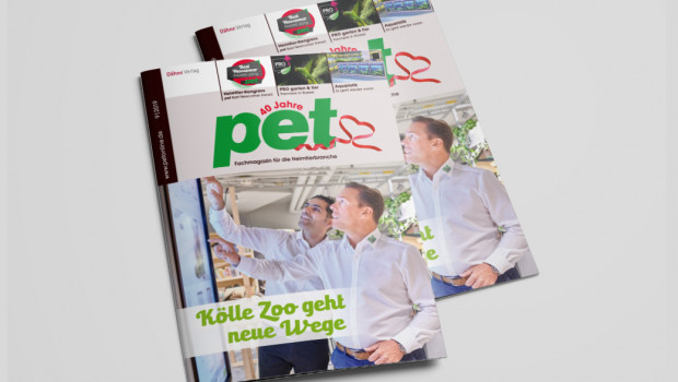 Die neue September-Ausgabe des Fachmagazins pet.