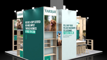 Yarrah feiert auf der Interzoo Jubiläum