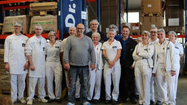 Detlef Steves ("Deffi") besucht Dr. Clauder in Hamminkeln.
