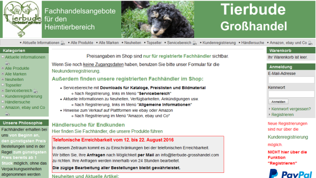 Tierbude Nalbach Tierbude Nalbach