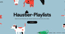 Spotify bietet Playlisten für Heimtiere an