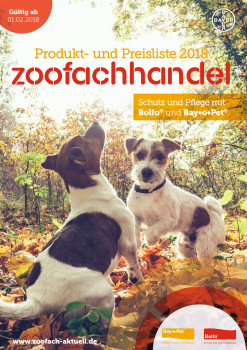 Der Katalog kann auch auf www.zoofach-aktuell.de heruntergeladen werden.