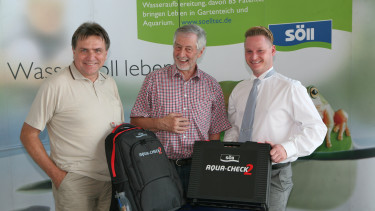 Söll unterstützt Aquaristik-Forschergruppe