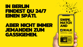 WalkWithMe startet Kampagne in Berlin WalkWithMe startet Kampagne in Berlin