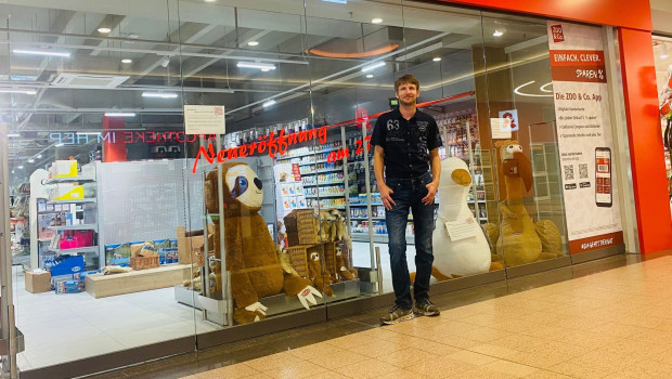 Robert Daßler freut sich auf die Eröffnung seines neuen Standortes in Halle an der Saale.