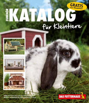 Der 24 Seiten starke Kleintier-Katalog ist in den 300 Märkten in Deutschland und Österreich erhältlich Der 24 Seiten starke Kleintier-Katalog ist in den 300 Märkten in Deutschland und Österreich erhältlich