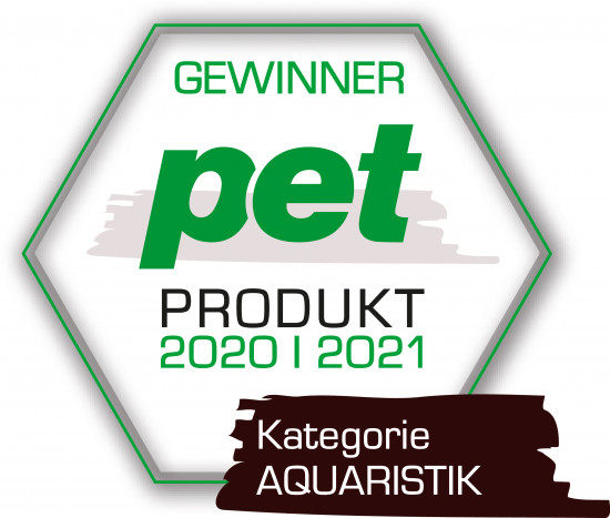 pet Produkt des Jahres 2020/2021, Kategorie Aquaristik