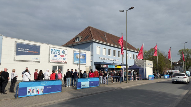 Einen starken Besucherandrang verzeichnete die Aqua Expo, die vom 17. bis 19. April stattfand.