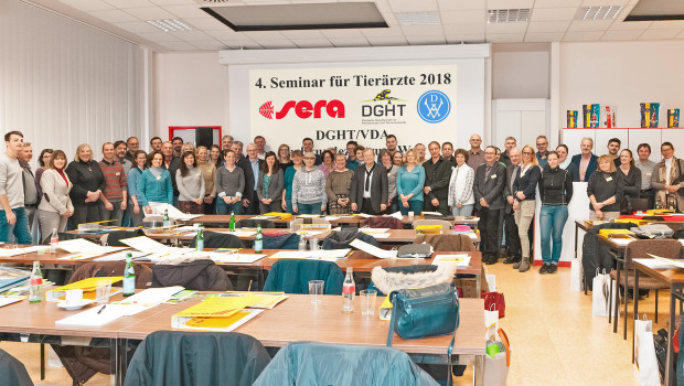 Mit 60 Teilnehmern war das vierte Tierärzteseminar vollständig ausgebucht.