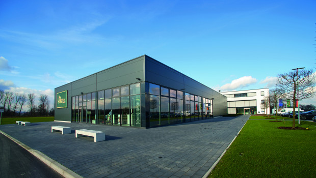 Das Headquarter von Hunter in Bielefeld.