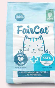 Mit "FairCat" wird ein positiver Beitrag zum Klimaschutz geleistet. Mit "FairCat" wird ein positiver Beitrag zum Klimaschutz geleistet.