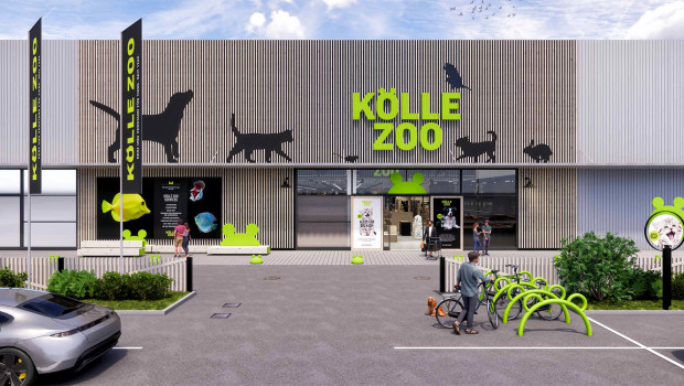 Aus dem ehemaligen Fressnapf XXL in Ulm wurde nun ein Kölle Zoo. 