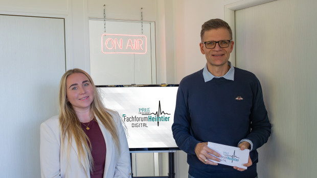 Projektleiterin Sharon Martin und Takefive-Media Geschäftsführer Stephan Schlüter freuen sich auf den Start der siebten Ausgabe des Fachforum Heimtier Digital.