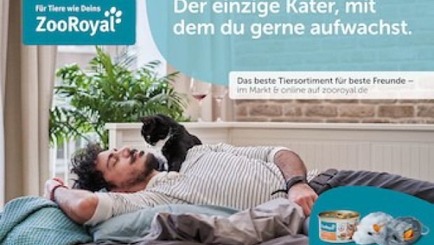 Begleitet wird die Zoo Royal Freundschaftskampagne auch mit Plakaten, die bei ca. 2.400 Rewe-Märkten zum Einsatz kommen.