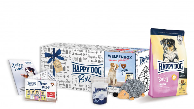 Interquell, Happy Dog-Welpen-Box 