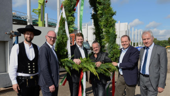 Fressnapf-Logistikzentrum feiert Richtfest