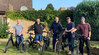 Mobiler Branchentreff mit dem Fahrrad