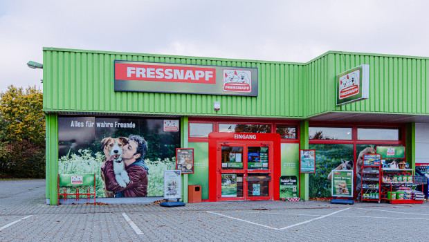 Fressnapf eröffnet auch im neuen Jahr weitere Märkte in Deutschland, im Bild: Mustermarkt.