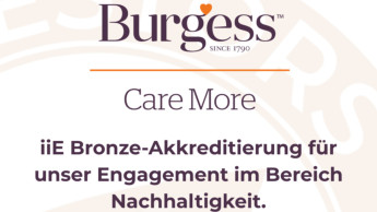 Burgess Pet Care für Nachhaltigkeit ausgezeichnet