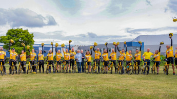 Trixie unterstützt Charity-Cycling Projekt