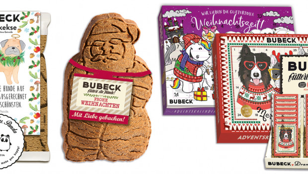 Bubeck-Weihnachtskekse , Hundekuchen,  Adventskalender für Hunde, Pummel&Friends