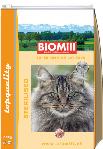 Biomill, topquality-Katzenfutter