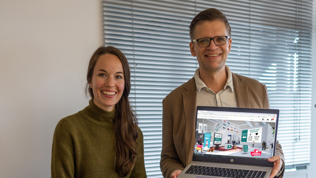 Projektleiterin Johanna Ehlke und Takefive-Geschäftsführer Stephan Schlüter ziehen ein positives Fazit.