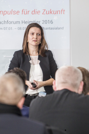 Fachforum Heimtier, Marie-Bénédicte Hasselberg,  Royal Canin. Foto: Danny Frede
