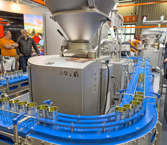 Wie Handtmann zeigten viele Hersteller Produktionsmaschinen. Wie Handtmann zeigten viele Hersteller Produktionsmaschinen.