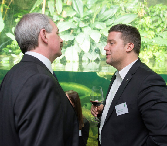 ZZF-Präsident Norbert Holthenrich, MdB Carsten Träger