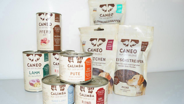 Petcura, Premium All-Meat-Produkte, Caneo und Calimba