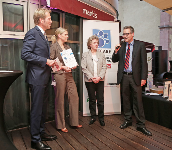 Petcare-Wettbewerb, Preisverleihung an Knauber
Petcare-Wettbewerb, Preisverleihung an Knauber