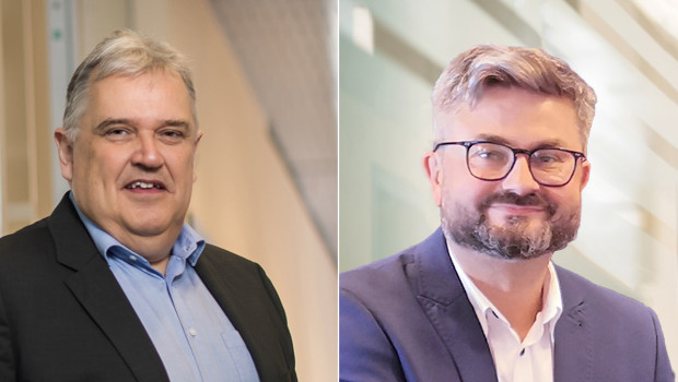 Coveris-CEO Christian Kolarik (links) behält Pawel Daniluk (rechts), der bisherige Eigentümer von D.K. Lamin, als Geschäftsführer an Bord des Unternehmens.