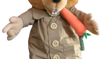 Plüschtier gegen Mausklick