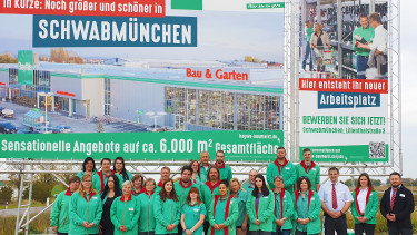 Baywa verdoppelt Verkaufsfläche in Schwabmünchen