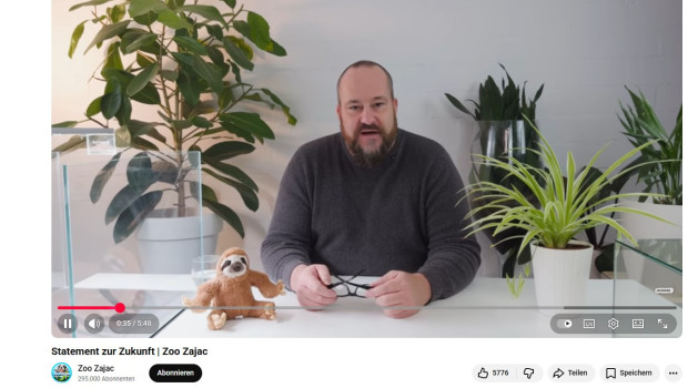 Martin Höhle meldet sich auf Youtube mit einem Statement zur Zukunft der Zajac-Kanäle zurück.