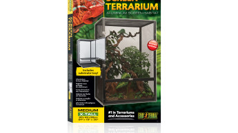 Terrarium aus Aluminium-Gaze