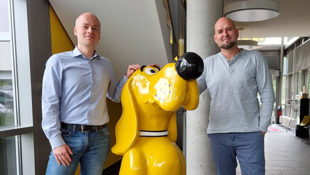 BU: Sven Schumann (links) und Sebastian Janzen haben bei Das Futterhaus leitende Positionen übernommen.