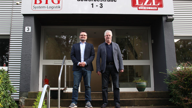Jürgen Schwedux (links) hat nun die BTG-Geschäftsführung von Helmut Jäger übernommen.